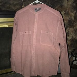Double Impact Long Sleeve Button up Shirt